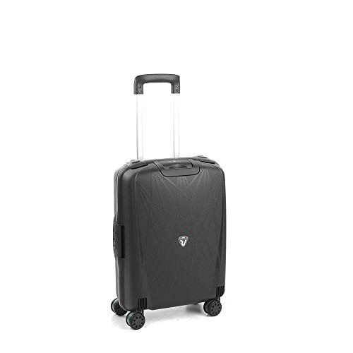 Roncato Light Trolley Cabina - 4 Ruote, 55 Cm, 41 Litri, Nero