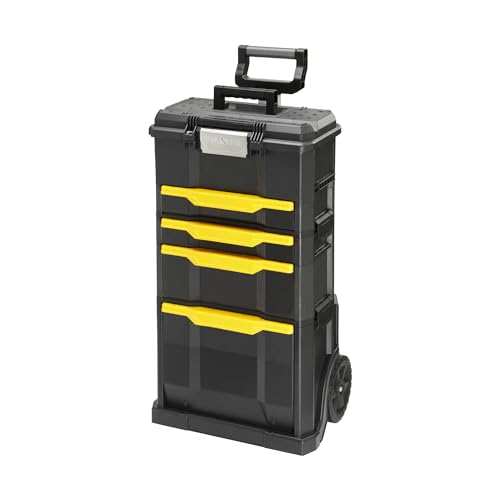 STANLEY 1-79-206 Carrello Porta Utensili, 3 in 1, 86,6 x 48,8 x 34,8 cm