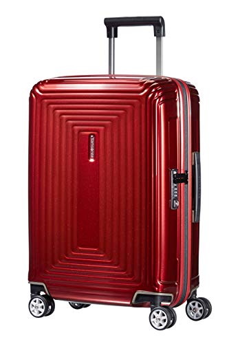 Samsonite Neopulse - Spinner S, Bagaglio a Mano, Rosso (Metallic Red), S (55 cm - 38 L)