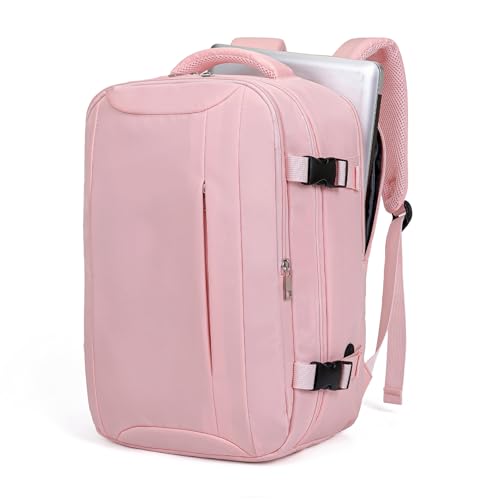 VMIKIV Bagaglio a Mano 40x20x25 per Ryanair Zaino da Viaggio Aereo Piccolo Borsa da Cabina per Voli Zaino Donna Uomo,14 Pollici Zaino Porta PC per Scuola Trekking Lavoro,Zaino Antifurto