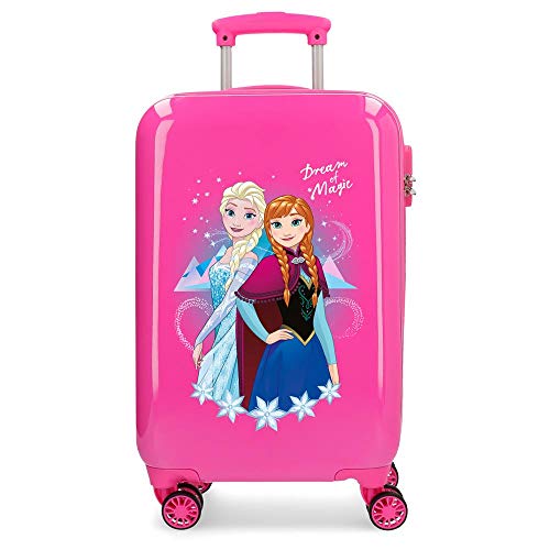 Disney Dream Of Magic Valigia per Bambini 55 centimeters, 32 Litri, Multicolore (Rosa)