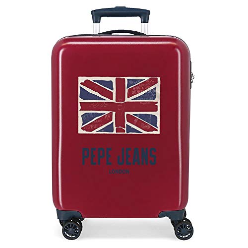 Pepe Jeans Trolley rigido cabina 55m Andy, Rosso