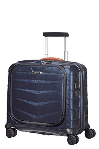 Samsonite Lite-Biz - Spinner with USB Port Trolley 44 cm 30 Blu (Midnight Blue)