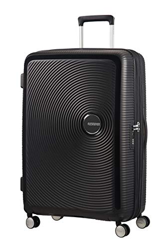 American Tourister Soundbox - Spinner 77/28 Tsa Exp, Valigia Espandibile, L (77 cm - 110 L), Nero (Bass Black)