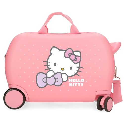 Hello Kitty My Favourite Bow Valigia per bambini rosa 45 x 31 x 20 cm Rigida ABS 24,6 L 1,8 kg 2 ruote Bagaglio mano, Rosa, Valigia per bambini