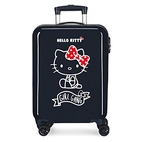 Hello Kitty Girl Gang Valigia da Cabina per Bambini, 55 cm, Blu