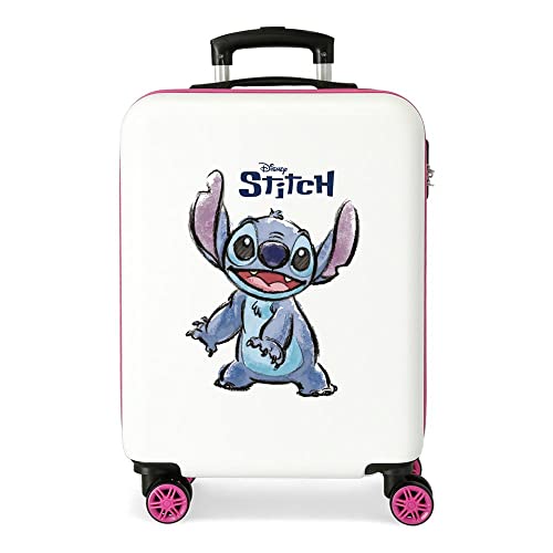 Disney Adorabile Stitch, Bagagli Per Bambine E Ragazze, Happy, Valigia cabina