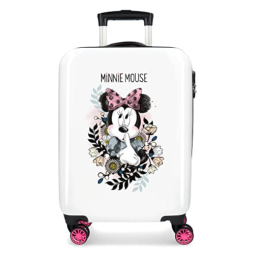 Disney Minnie Style Trolley cabina Multicolore 37x55x20 cms Rigida ABS Chiusura a combinazione numerica 38.4L 2,9Kgs 4 doppie ruote Bagaglio a mano