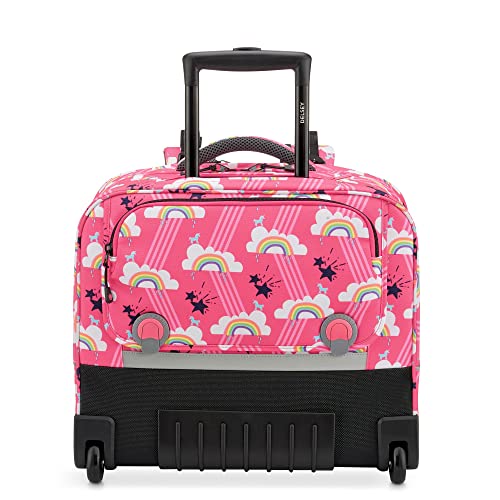 Desey Paris - Zaino trolley Wheels 2020, colore: Rosa