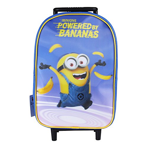 Minions Powered By Bananas Cartella, 42 cm, Blu (BLUE)