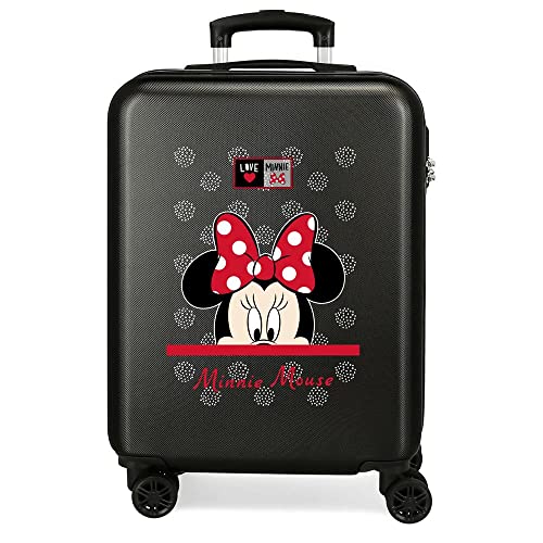 Disney My Pretty Bow, Bagagli Per Bambine E Ragazze, Nero, 38x55x20 cms