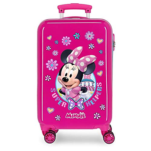 Disney Super Helpers, Bagaglio Per Bambino, Rosa (Pink), 55 cm