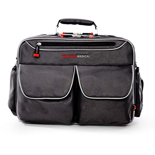 New Gear, Borsa Messenger grigio infermiere borsa medica e assistenza domiciliare